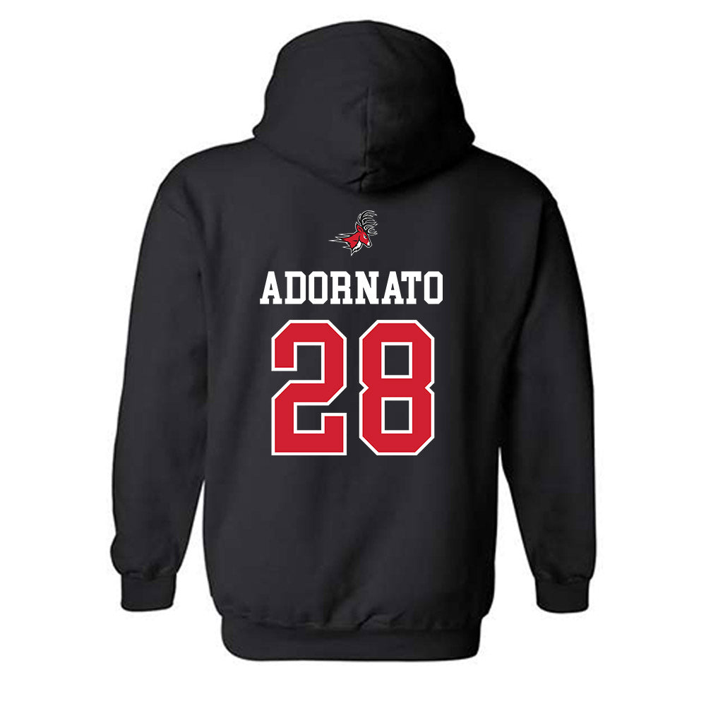 Fairfield - NCAA Men's Lacrosse : Chris Adornato - Classic Fashion Shersey Hooded Sweatshirt