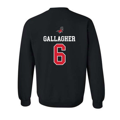 Fairfield - NCAA Men's Lacrosse : Brendan Gallagher - Classic Fashion Shersey Crewneck Sweatshirt-1