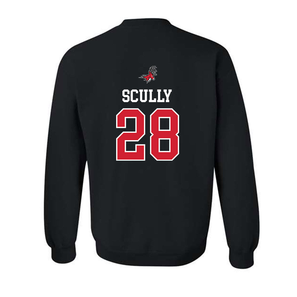 Fairfield - NCAA Men's Lacrosse : Andrew Scully - Classic Fashion Shersey Crewneck Sweatshirt-1