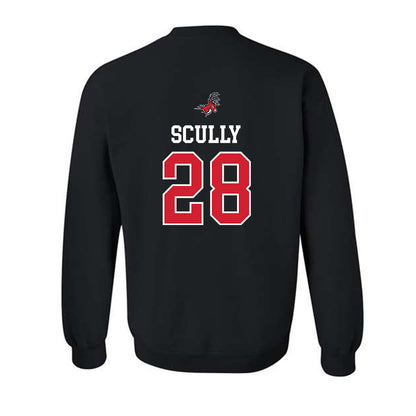 Fairfield - NCAA Men's Lacrosse : Andrew Scully - Classic Fashion Shersey Crewneck Sweatshirt-1
