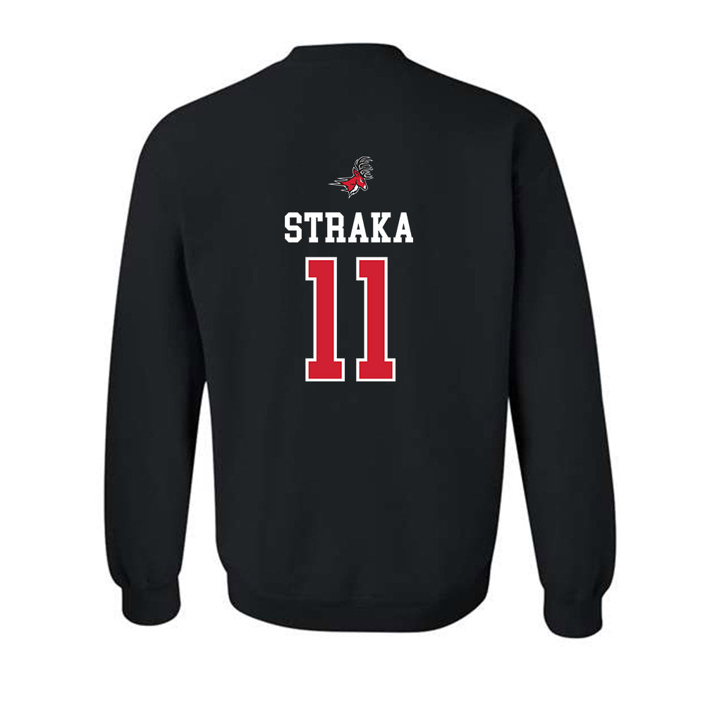 Fairfield - NCAA Women's Lacrosse : Stella Straka - Classic Fashion Shersey Crewneck Sweatshirt-1