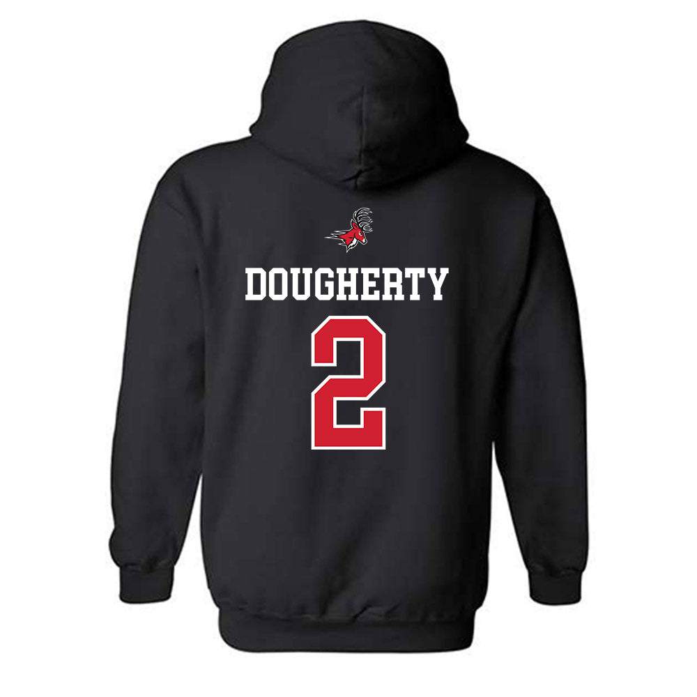 Fairfield - NCAA Men's Lacrosse : Finn Dougherty - Classic Fashion Shersey Hooded Sweatshirt