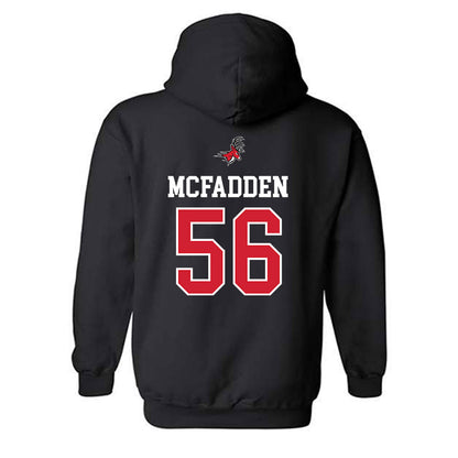 Fairfield - NCAA Men's Lacrosse : Charlie McFadden - Classic Fashion Shersey Hooded Sweatshirt