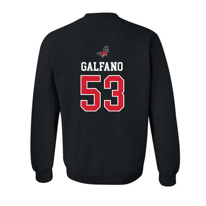 Fairfield - NCAA Men's Lacrosse : Jaden Galfano - Classic Fashion Shersey Crewneck Sweatshirt