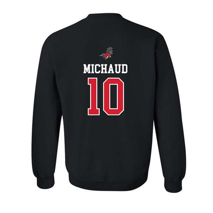 Fairfield - NCAA Men's Lacrosse : Owen Michaud - Classic Fashion Shersey Crewneck Sweatshirt