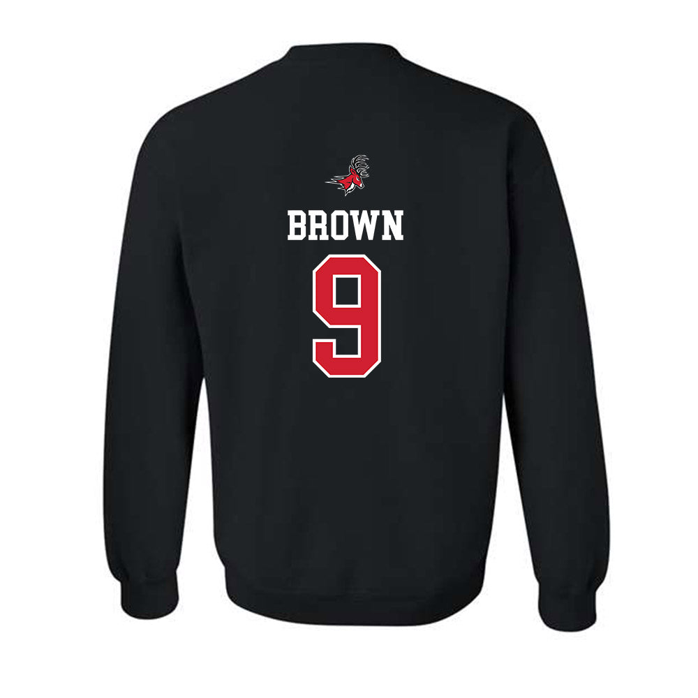 Fairfield - NCAA Men's Lacrosse : Justin Brown - Classic Fashion Shersey Crewneck Sweatshirt