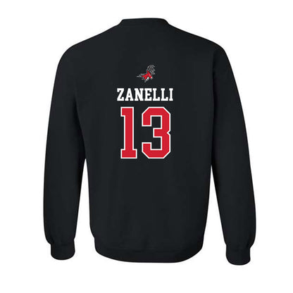 Fairfield - NCAA Women's Lacrosse : Kit Zanelli - Classic Fashion Shersey Crewneck Sweatshirt