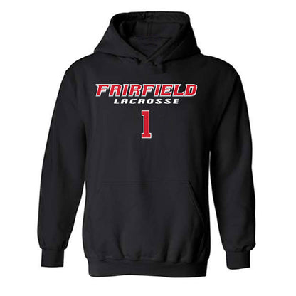 Fairfield - NCAA Men's Lacrosse : Will Consoli - Classic Fashion Shersey Hooded Sweatshirt