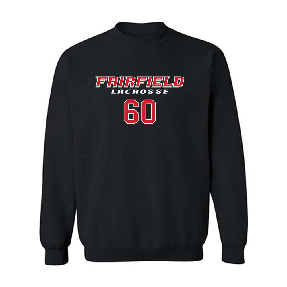 Fairfield - NCAA Men's Lacrosse : Chase Noyes - Classic Fashion Shersey Crewneck Sweatshirt-0