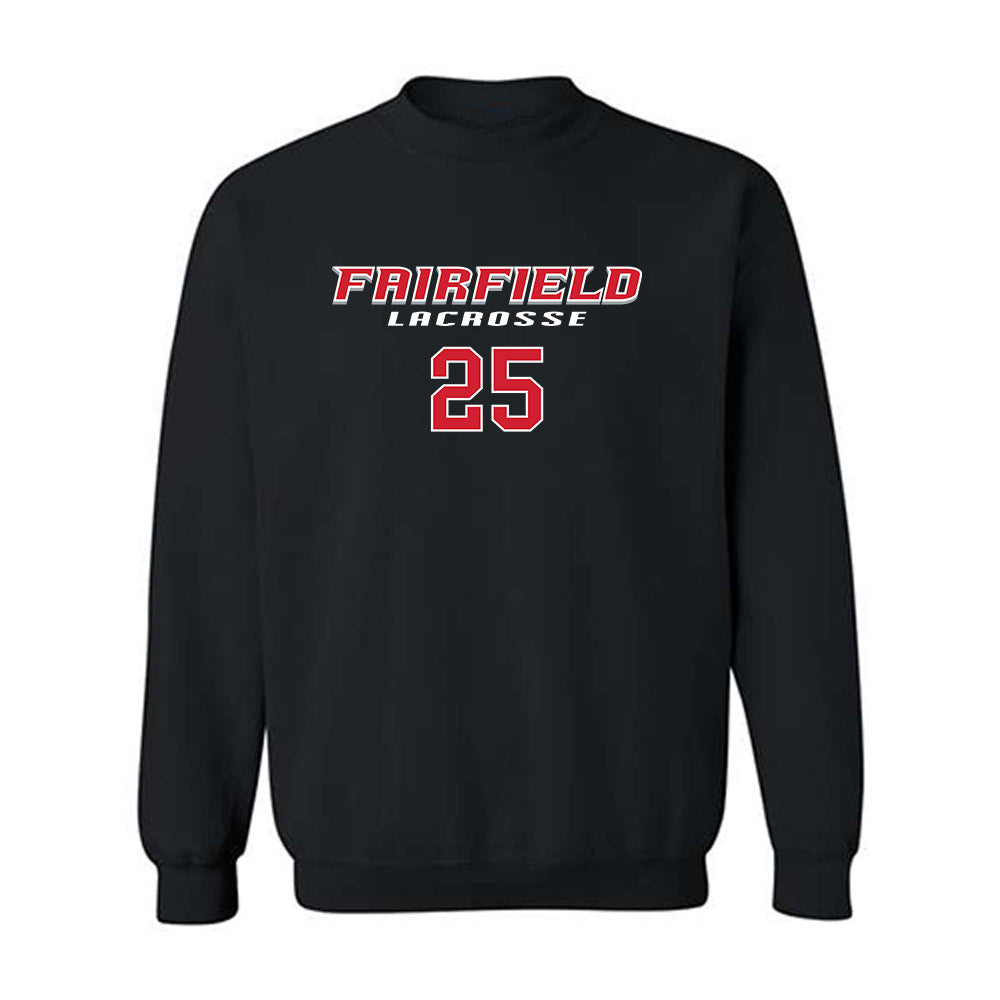 Fairfield - NCAA Women's Lacrosse : Grace Kiernan - Classic Fashion Shersey Crewneck Sweatshirt