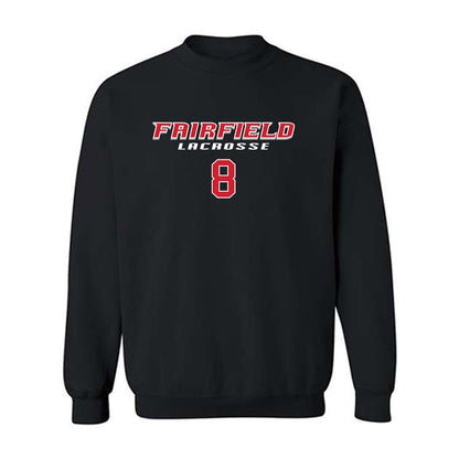 Fairfield - NCAA Women's Lacrosse : Kelly Haggerty - Classic Fashion Shersey Crewneck Sweatshirt-0