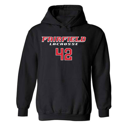 Fairfield - NCAA Women's Lacrosse : Samantha LaBier - Classic Fashion Shersey Hooded Sweatshirt-0