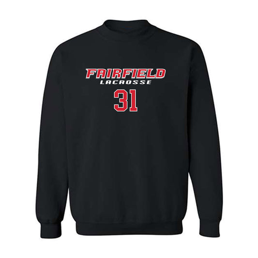 Fairfield - NCAA Men's Lacrosse : Mark Durling - Classic Fashion Shersey Crewneck Sweatshirt