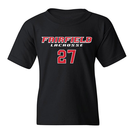 Fairfield - NCAA Women's Lacrosse : Sophia Colasacco - Classic Fashion Shersey Youth T-Shirt-0