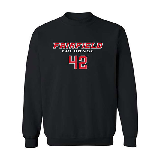 Fairfield - NCAA Women's Lacrosse : Samantha LaBier - Classic Fashion Shersey Crewneck Sweatshirt-0