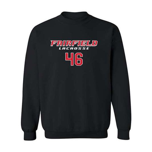 Fairfield - NCAA Men's Lacrosse : Brady Stangle - Classic Fashion Shersey Crewneck Sweatshirt-0