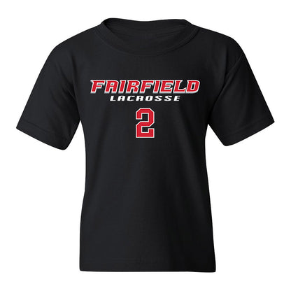 Fairfield - NCAA Men's Lacrosse : Finn Dougherty - Classic Fashion Shersey Youth T-Shirt