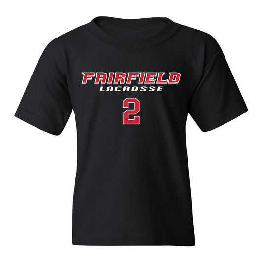 Fairfield - NCAA Men's Lacrosse : Finn Dougherty - Classic Fashion Shersey Youth T-Shirt