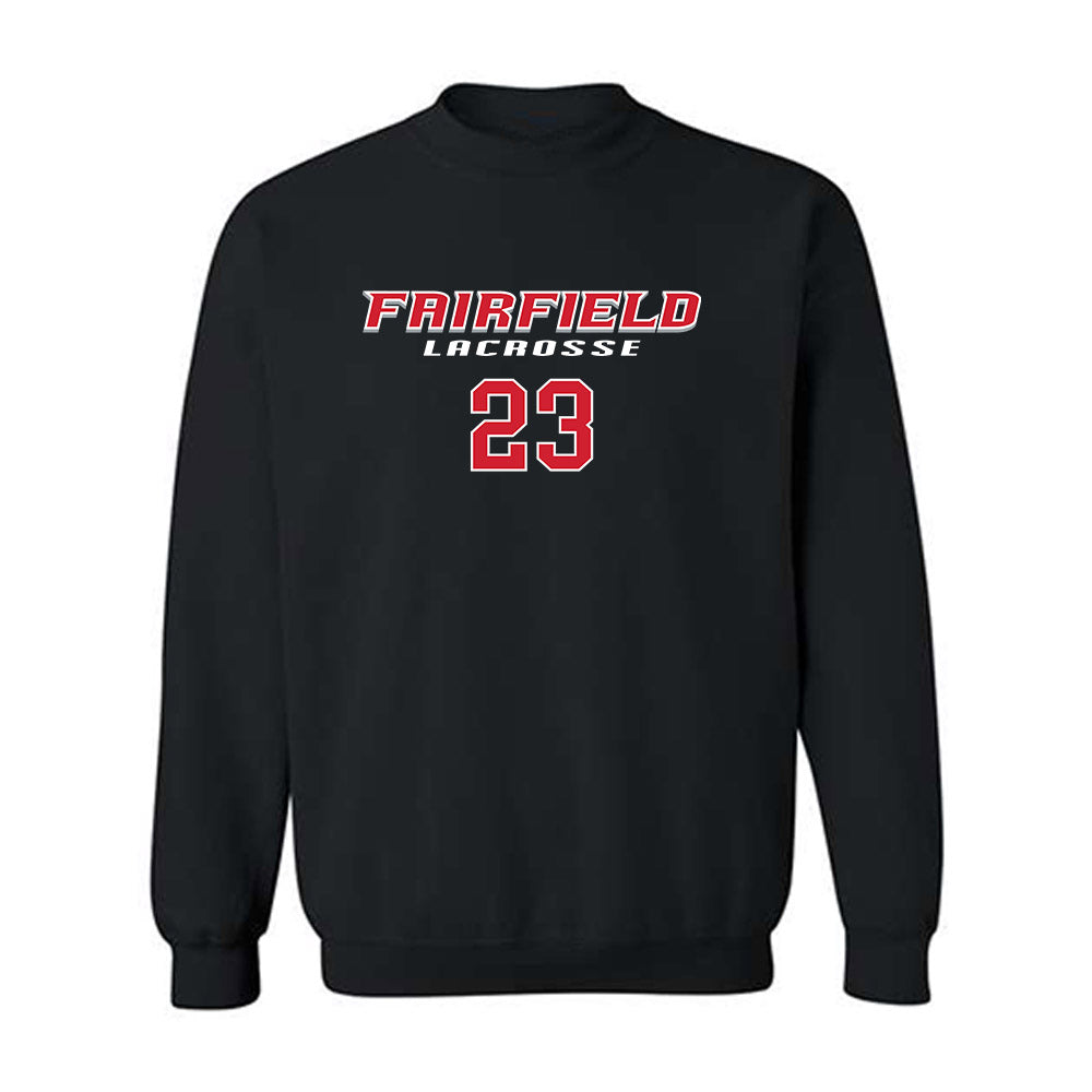 Fairfield - NCAA Women's Lacrosse : Charlotte Loughlin - Classic Fashion Shersey Crewneck Sweatshirt