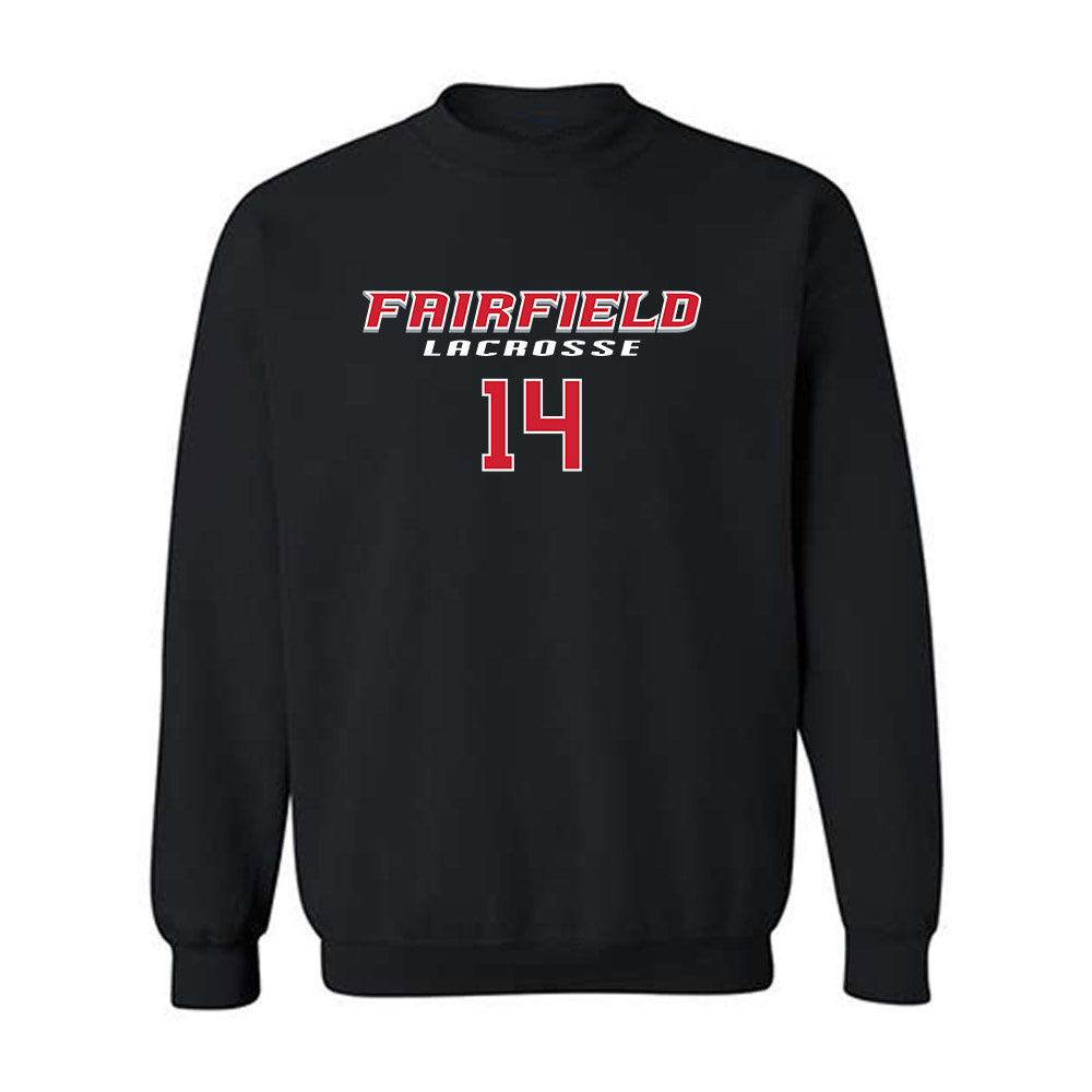 Fairfield - NCAA Men's Lacrosse : Declan Reilly - Classic Fashion Shersey Crewneck Sweatshirt