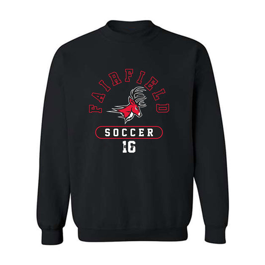 Fairfield - NCAA Women's Soccer : Phoebe George - Classic Fashion Shersey Crewneck Sweatshirt