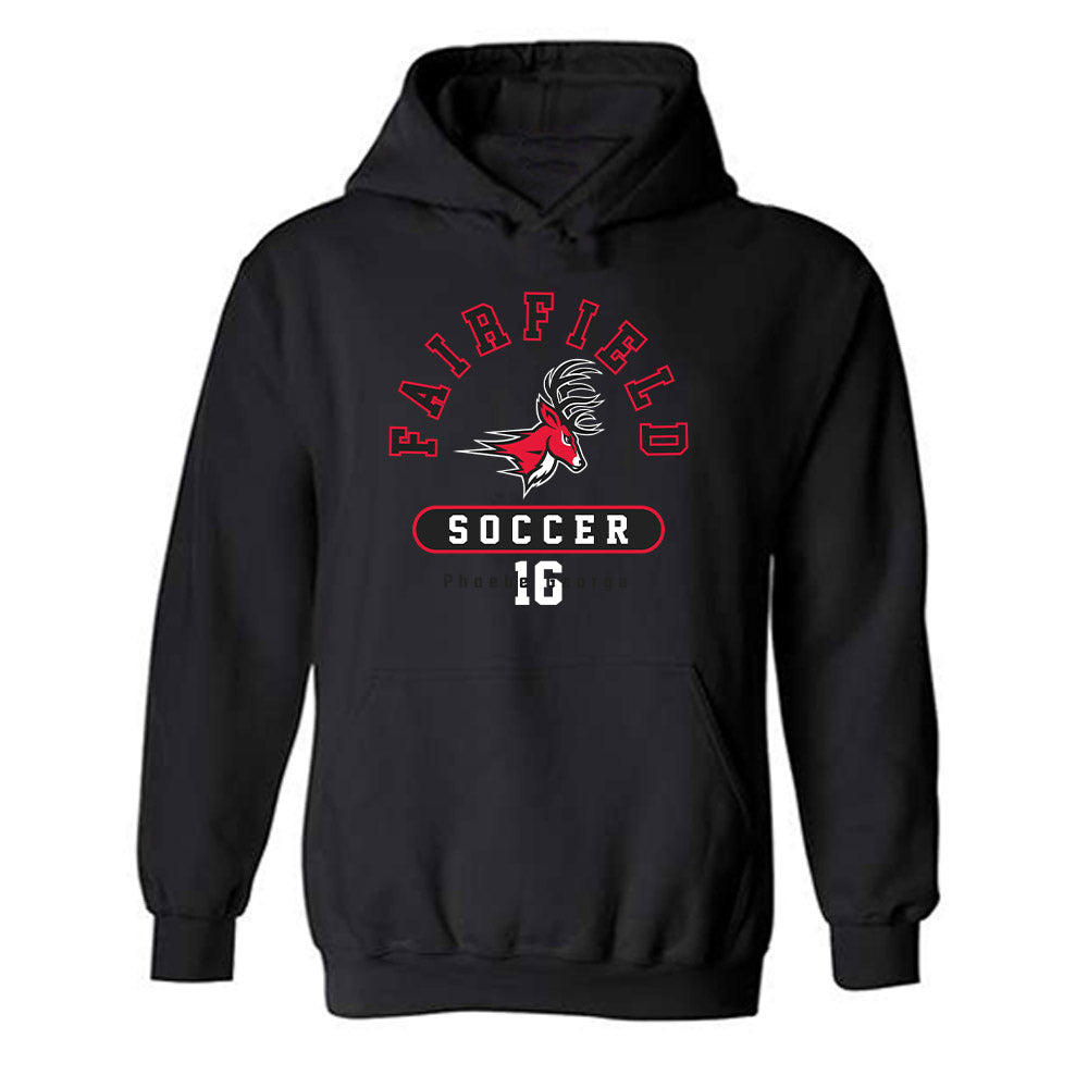 Fairfield - NCAA Women's Soccer : Phoebe George - Classic Fashion Shersey Hooded Sweatshirt