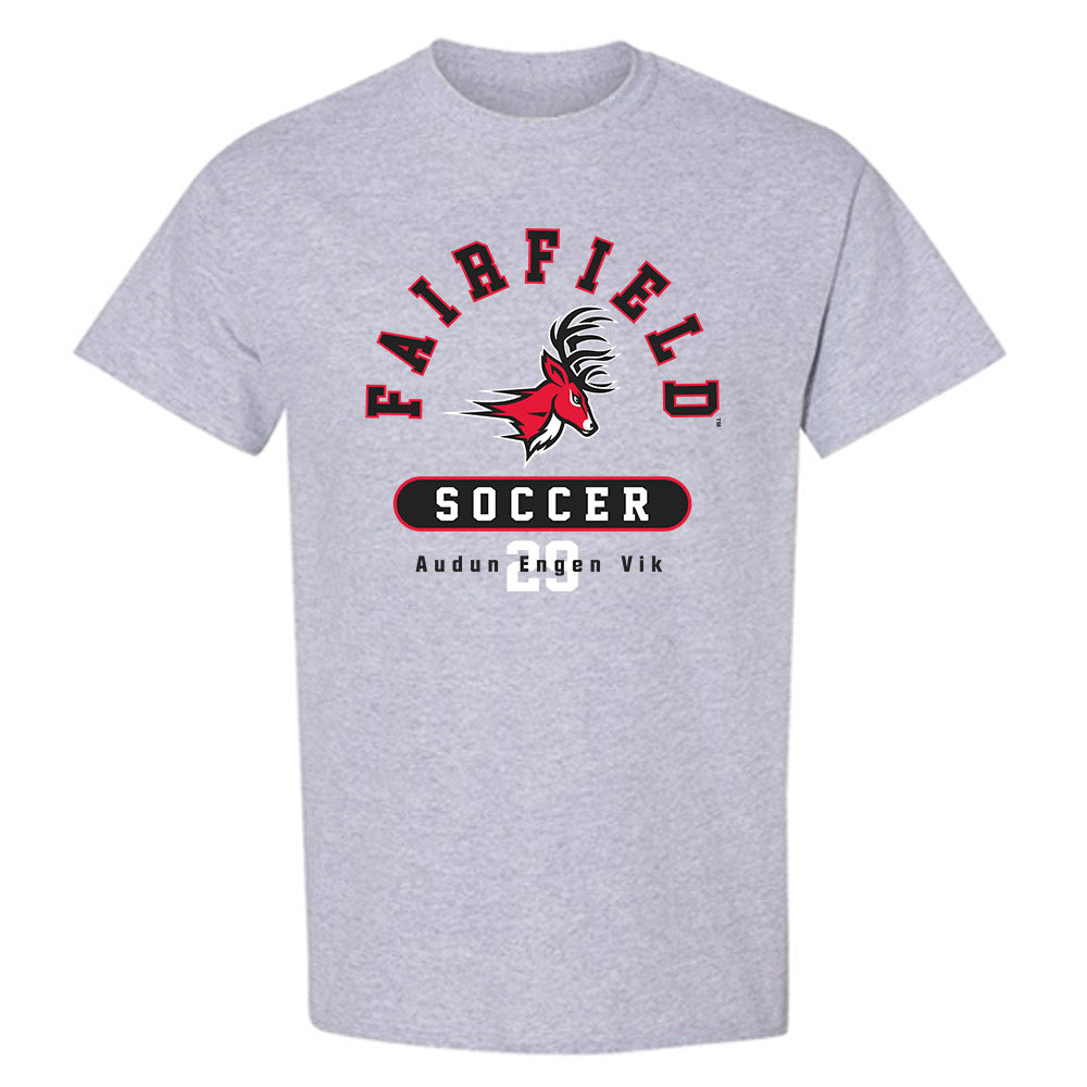 Fairfield - NCAA Men's Soccer : Audun Engen Vik - Classic Fashion Shersey T-Shirt-0