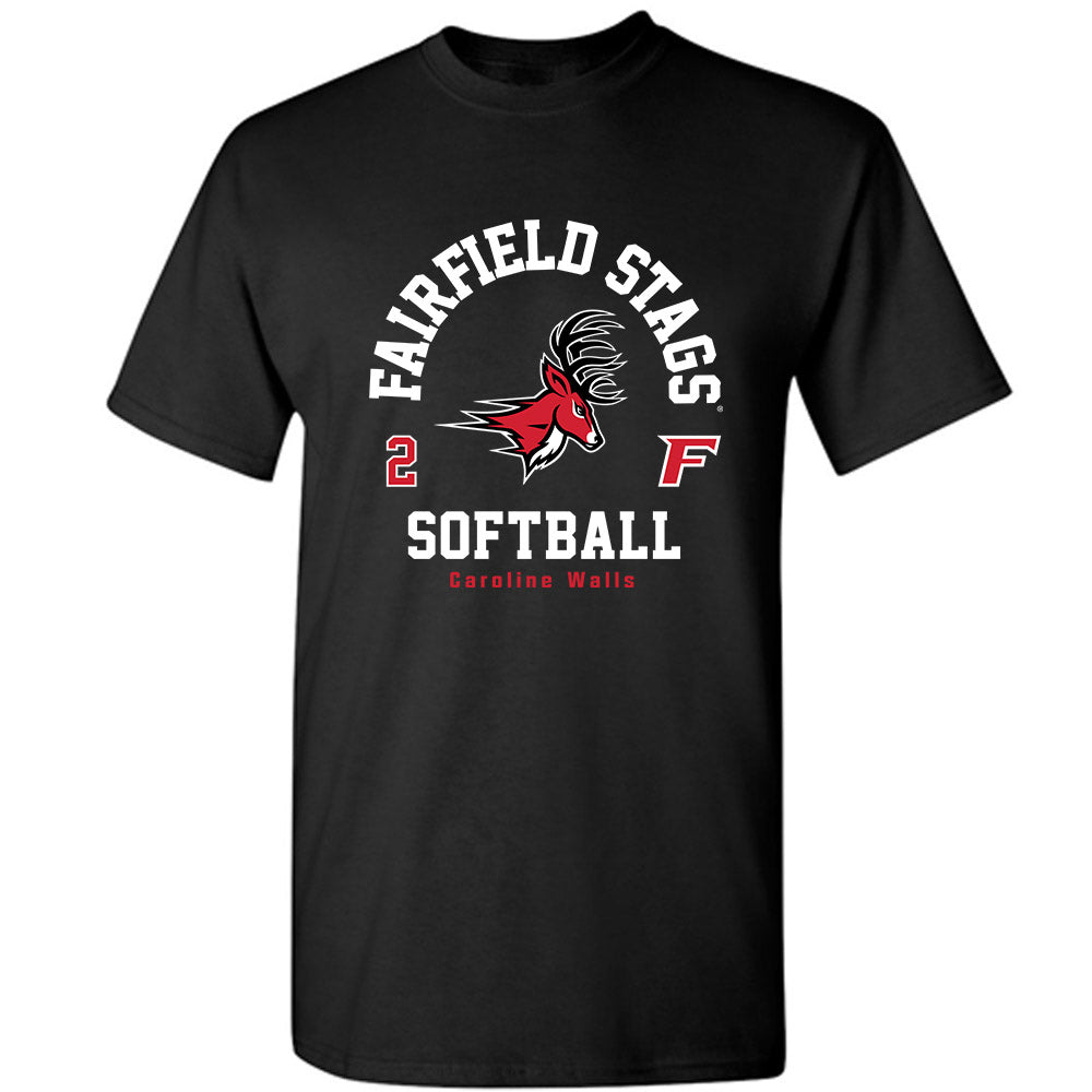 Fairfield - NCAA Softball : Caroline Walls - Classic Fashion Shersey T-Shirt-0