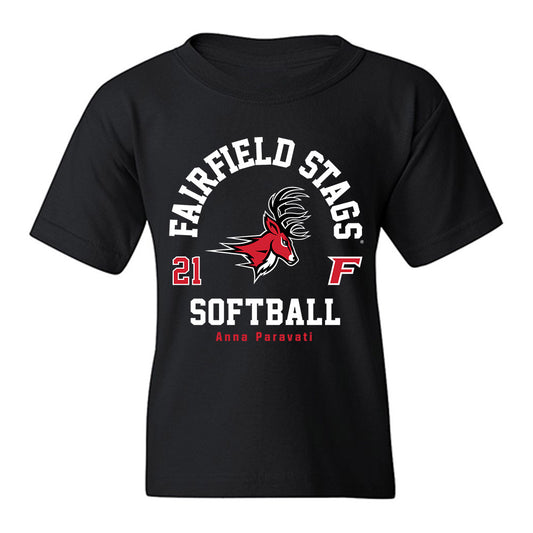 Fairfield - NCAA Softball : Anna Paravati - Classic Fashion Shersey Youth T-Shirt-0