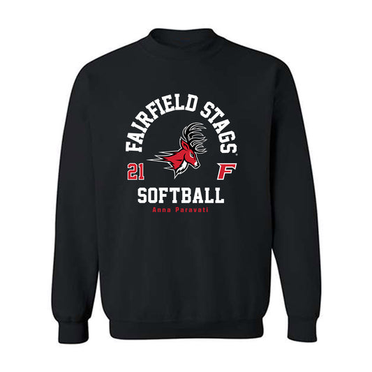 Fairfield - NCAA Softball : Anna Paravati - Classic Fashion Shersey Crewneck Sweatshirt-0