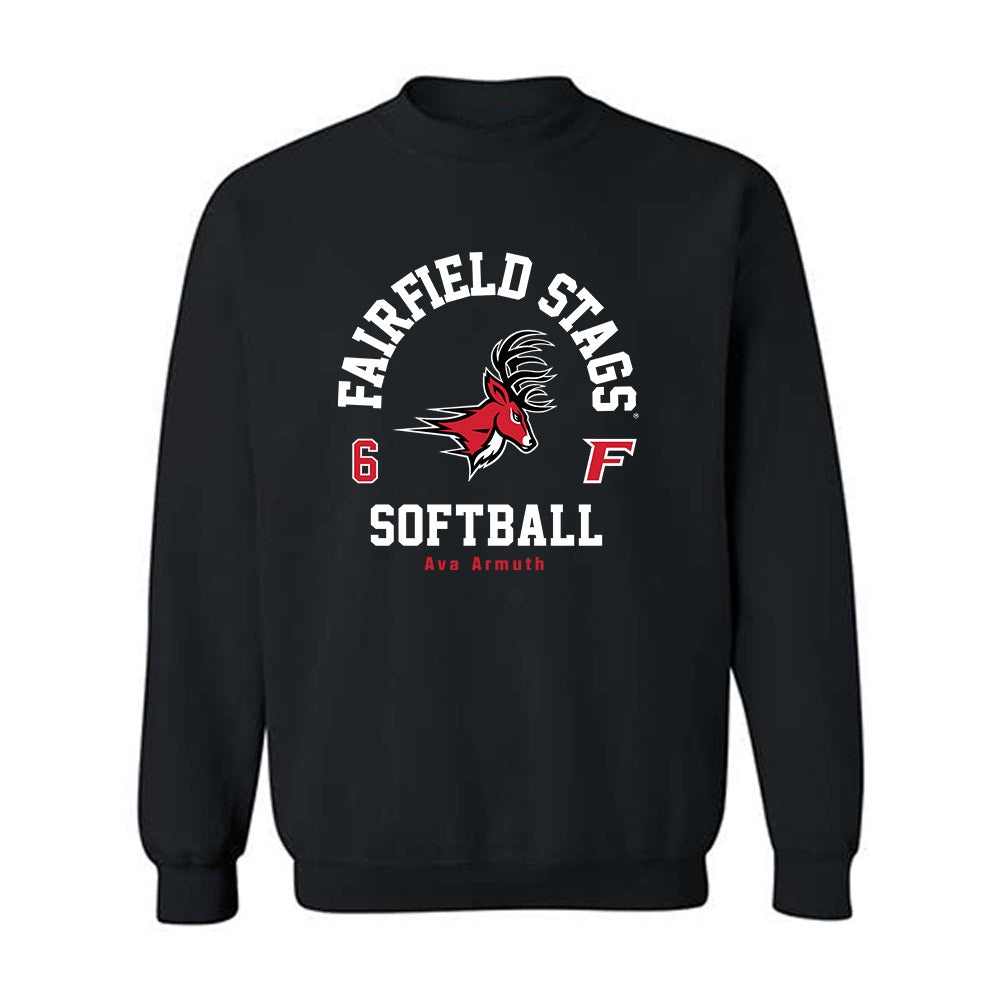 Fairfield - NCAA Softball : Ava Armuth - Crewneck Sweatshirt