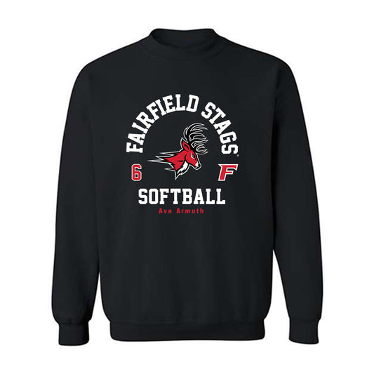 Fairfield - NCAA Softball : Ava Armuth - Crewneck Sweatshirt