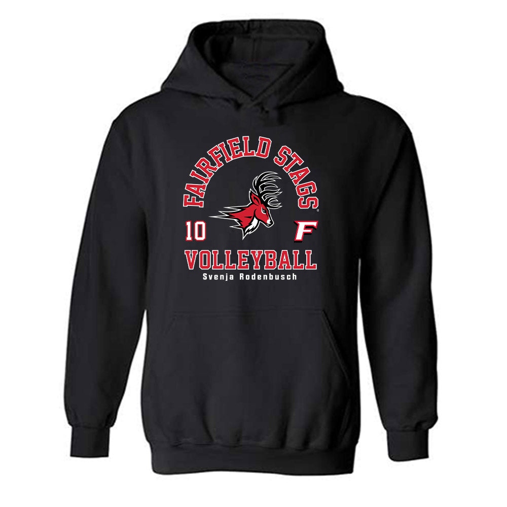 Fairfield - NCAA Women's Volleyball : Svenja Rodenbusch - Classic Fashion Shersey Hooded Sweatshirt