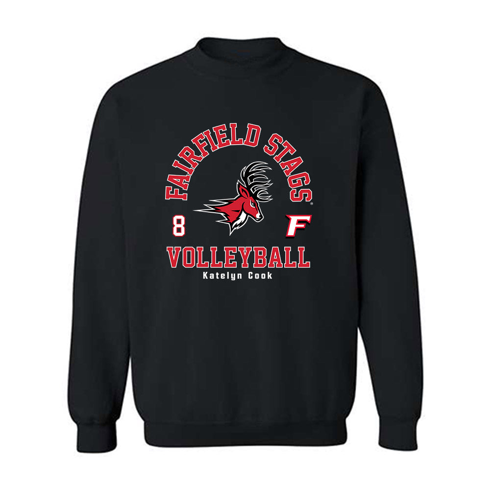 Fairfield - NCAA Women's Volleyball : Katelyn Cook - Classic Fashion Shersey Crewneck Sweatshirt