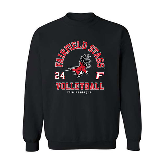 Fairfield - NCAA Women's Volleyball : Ella Paniagua - Classic Fashion Shersey Crewneck Sweatshirt-0
