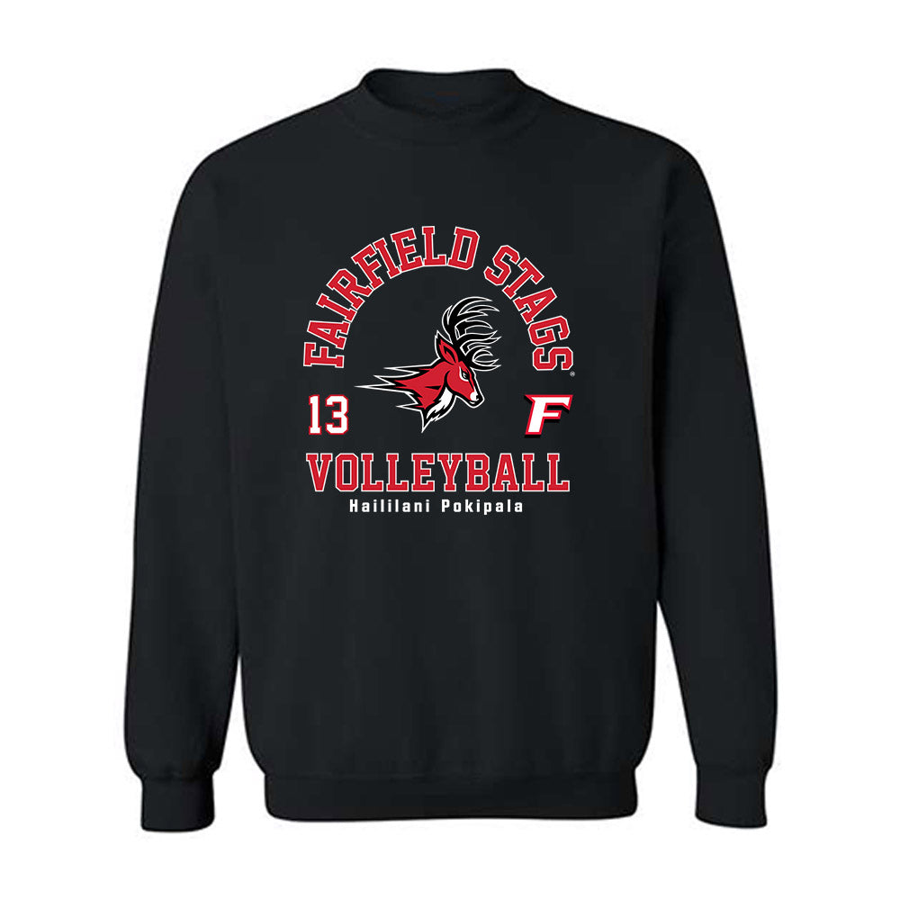 Fairfield - NCAA Women's Volleyball : Haililani Pokipala - Classic Fashion Shersey Crewneck Sweatshirt-0