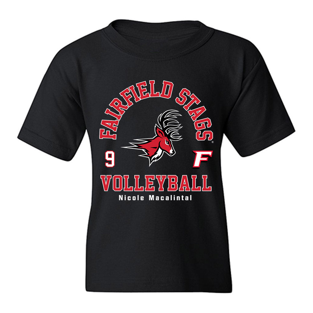 Fairfield - NCAA Women's Volleyball : Nicole Macalintal - Classic Fashion Shersey Youth T-Shirt-0