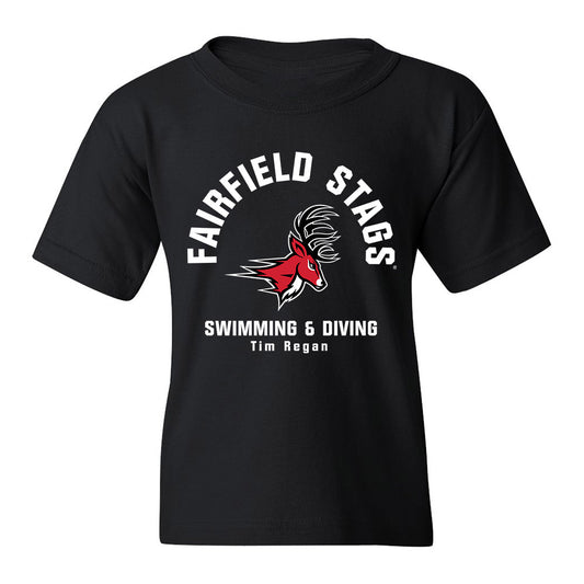 Fairfield - NCAA Men's Swimming & Diving : Tim Regan - Classic Fashion Shersey Youth T-Shirt