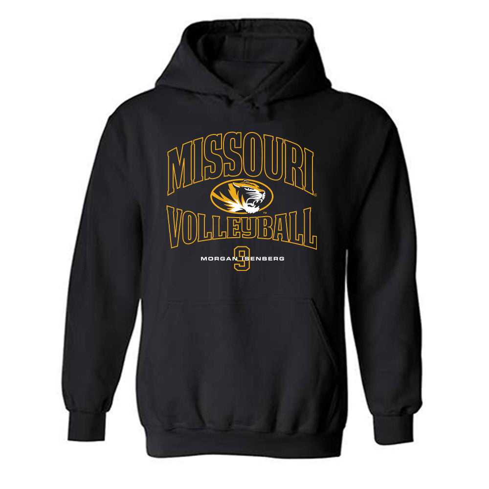 Missouri - NCAA Women's Volleyball : Morgan Isenberg - Classic Fashion Shersey Hooded Sweatshirt-0