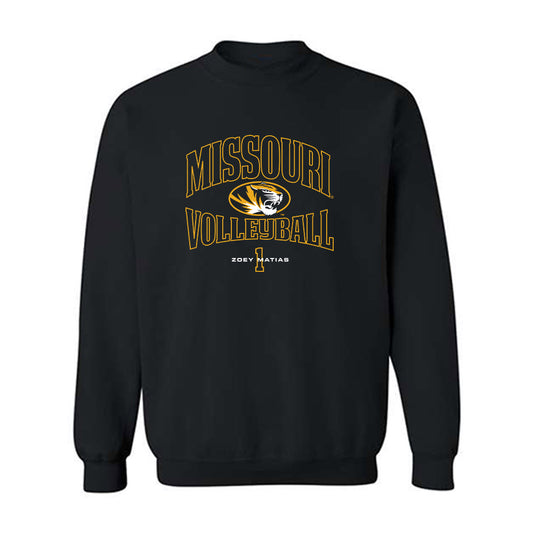 Missouri - NCAA Women's Volleyball : Zoey Matias - Classic Fashion Shersey Crewneck Sweatshirt-0