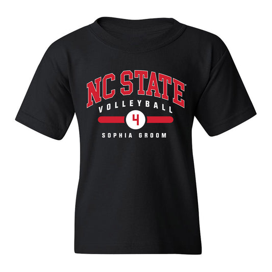 NC State - NCAA Women's Volleyball : Sophia Groom - Classic Fashion Shersey Youth T-Shirt