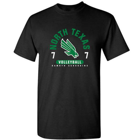 North Texas - NCAA Women's Volleyball : Kamryn Scroggins - Fashion Shersey T-Shirt-0