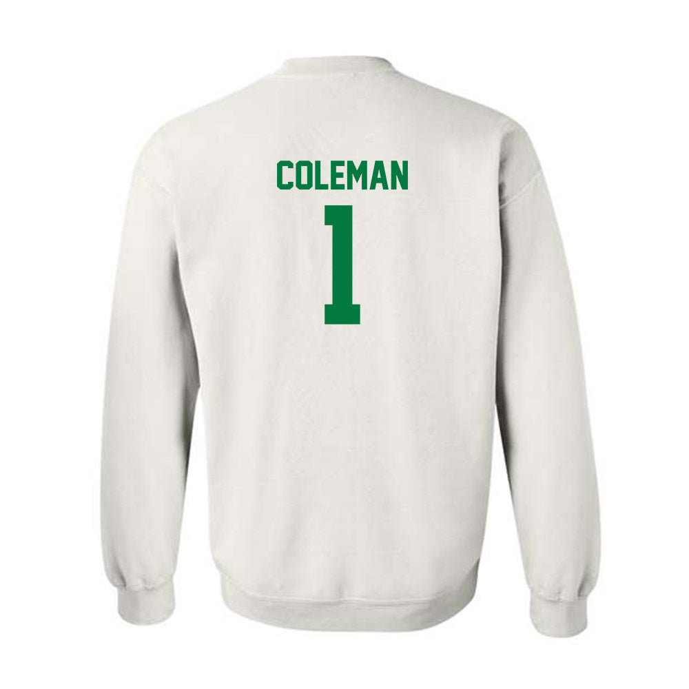 North Texas - NCAA Football : Miles Coleman - Classic Shersey Crewneck Sweatshirt-1