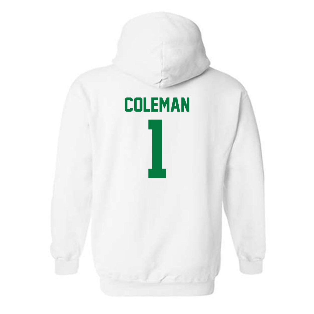 North Texas - NCAA Football : Miles Coleman - Classic Shersey Hooded Sweatshirt-1