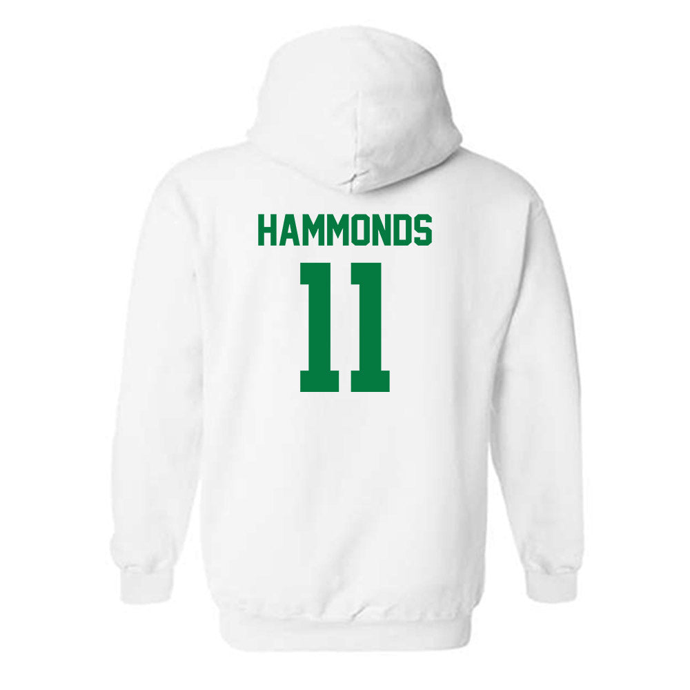 North Texas - NCAA Football : Quinton Hammonds - Classic Shersey Hooded Sweatshirt-1