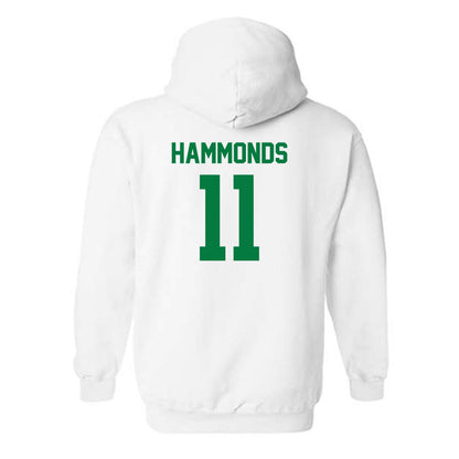 North Texas - NCAA Football : Quinton Hammonds - Classic Shersey Hooded Sweatshirt-1