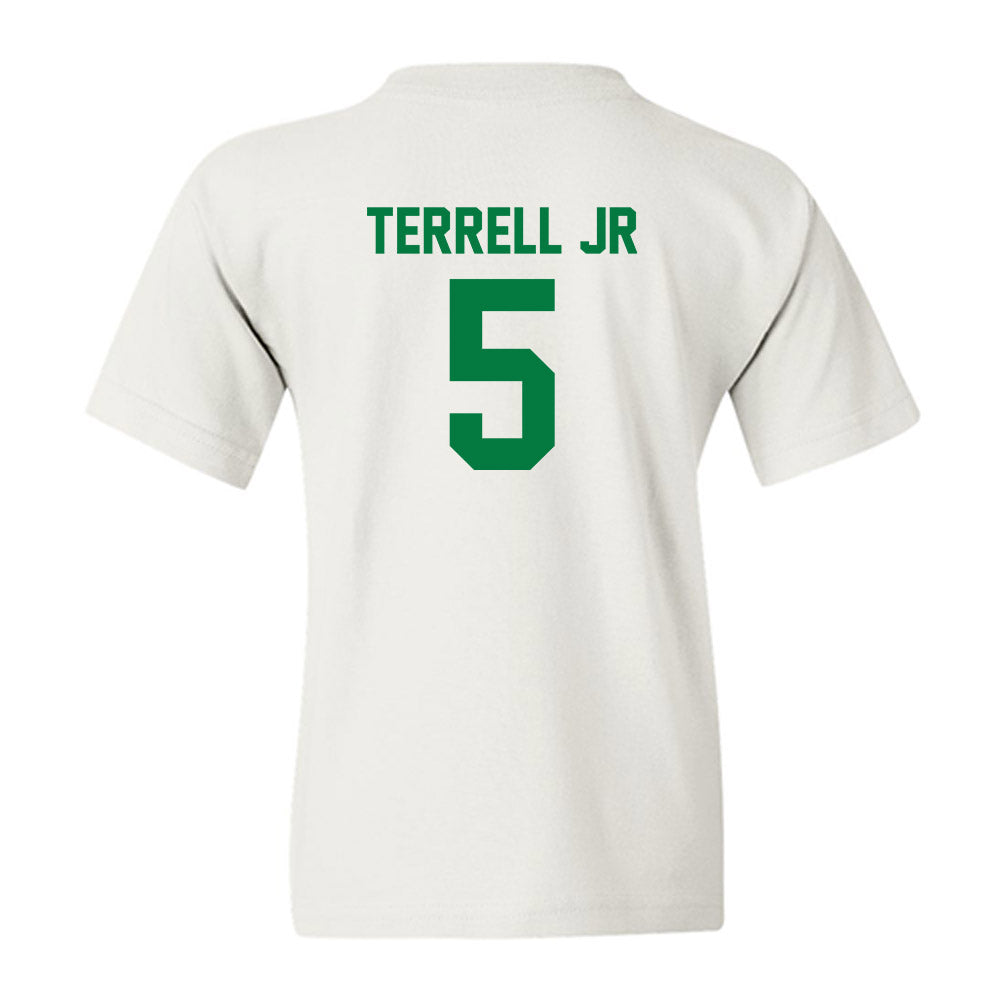 North Texas - NCAA Men's Basketball : david terrell jr - Classic Shersey Youth T-Shirt-1