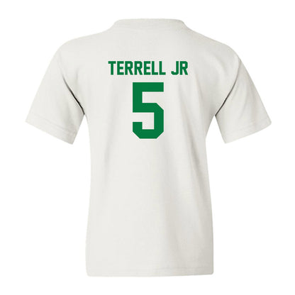North Texas - NCAA Men's Basketball : david terrell jr - Classic Shersey Youth T-Shirt-1