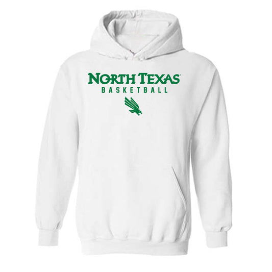 North Texas - NCAA Men's Basketball : JeShawn Stevenson - Classic Shersey Hooded Sweatshirt-0