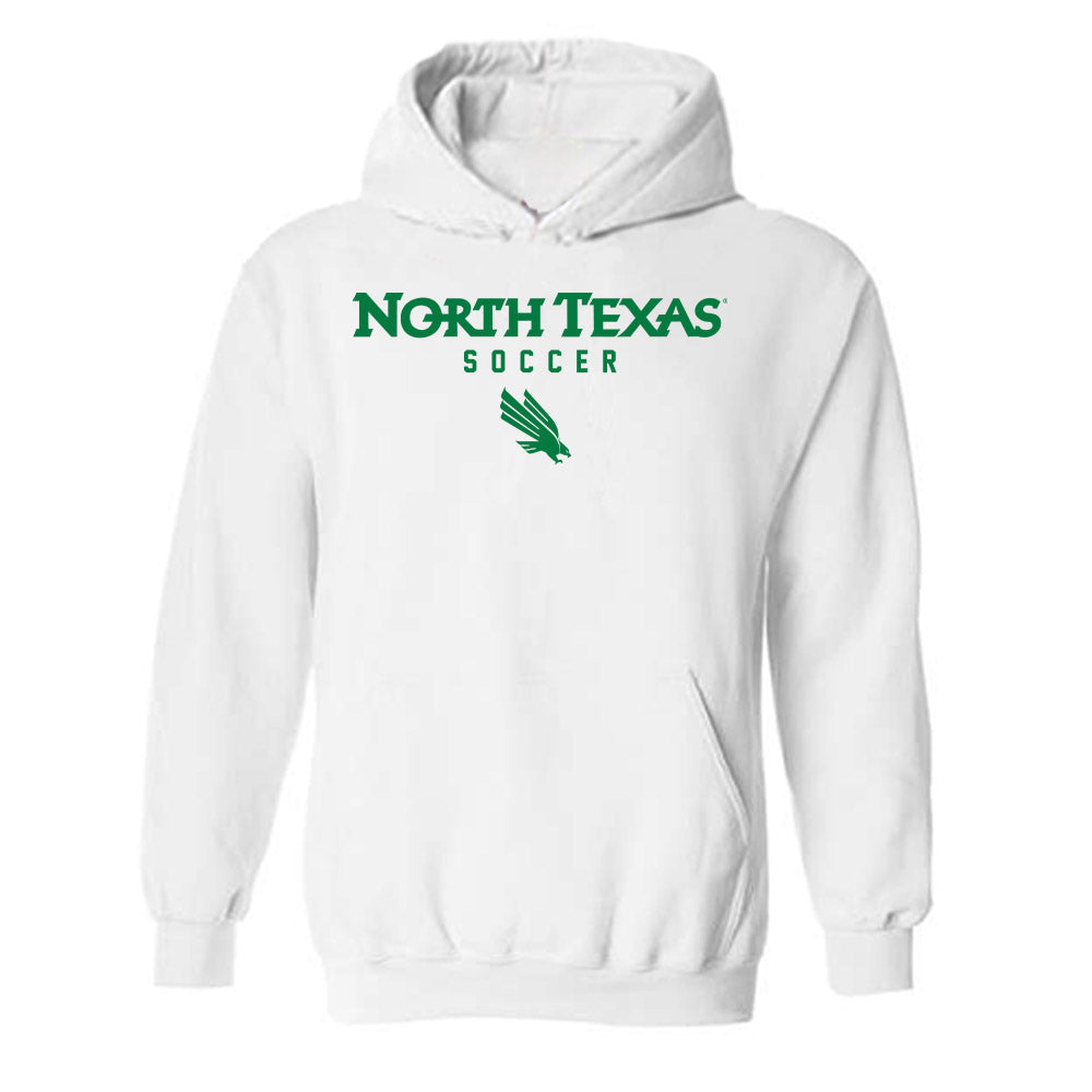 North Texas - NCAA Women's Soccer : Rachel Roebuck - Classic Shersey Hooded Sweatshirt-0